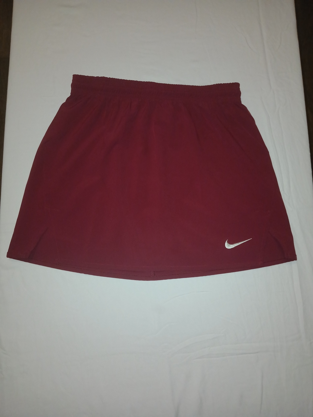 Nike Dri-FIT Maroon Athletic Skort